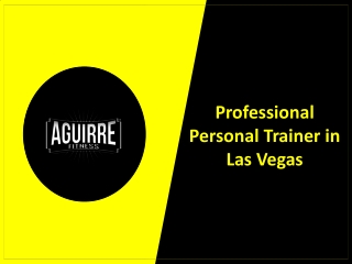 Professional Personal Trainer in Las Vegas