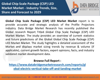 Global Chip Scale Package (CSP) LED Market