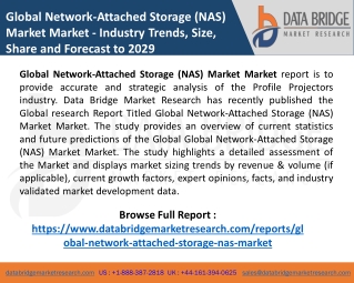 Global Network-Attached Storage (NAS) Market