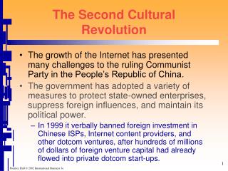 The Second Cultural Revolution
