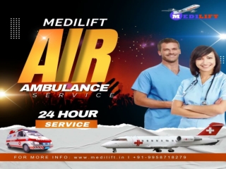 Medilift Air Ambulance Service in Bhubaneswar with Best Medical Rescue Team