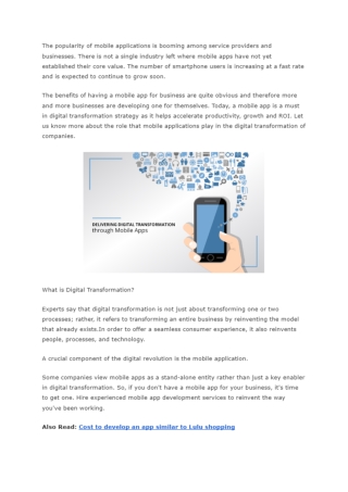 How Mobile Apps Help in Digital Transformation of Businesses_ - Google Docs