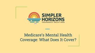 Medicare’s Mental Health Coverage: What Does It Cover?