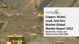 Copper, Nickel, Lead, And Zinc Market Size, Growth, Trends and Research Analysis