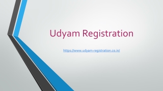 Migrating Udyog Aadhar to Udyam Registration