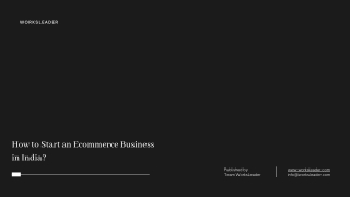How to Start an Ecommerce Business in India
