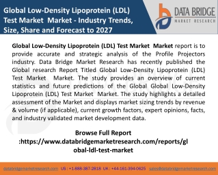 Low-Density Lipoprotein (LDL