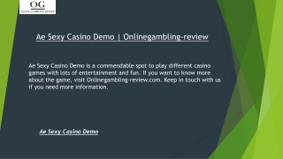 Online Gambling Review Platform Malaysia | Onlinegambling-review.com