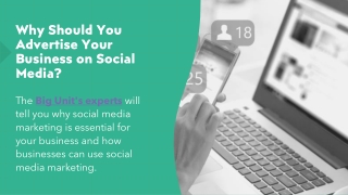 Why Should You Advertise Your Business on Social Media