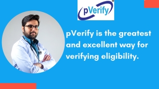 Durable Medical Equipment integration – pVerify