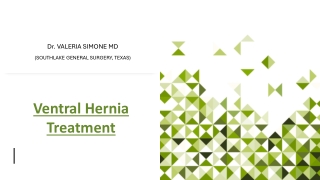 Ventral Hernia Treatment