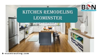 Kitchen Remodeling Leominster
