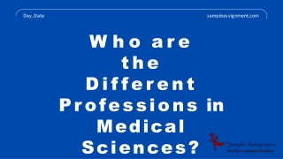What are the Challenges in Medical Sciences Professions
