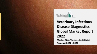 Veterinary Infectious Disease Diagnostics Market Growth, Latest Trends, Demand