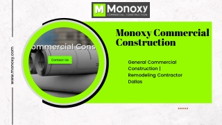 Monoxy Commercial Construction