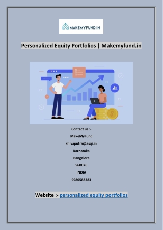 Personalized Equity Portfolios | Makemyfund.in