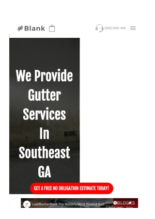 Gutter Cleaning Service