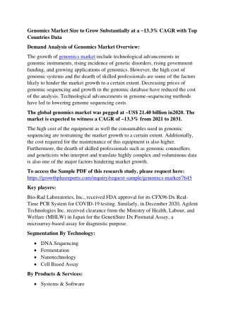 Genomics Market_1