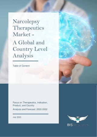 Narcolepsy Therapeutics Market Analysis and Forecast, 2022-2032