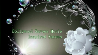 Bollywood Sarees Movie Inspired Sarees