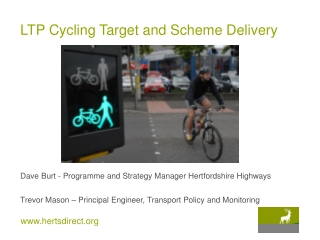 LTP Cycling Target and Scheme Delivery