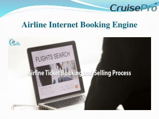 Airline Internet Booking Engine
