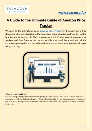 A Guide to the Ultimate Guide of Amazon Price Tracker