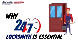 Why 24-hour Locksmith is Essential