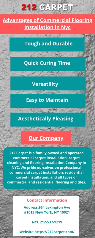 Advantages of Commercial Flooring Installation in Nyc