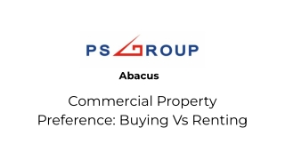 Commercial Property Preference Buying Vs Renting