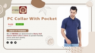 Buy PC Collar With Pocket - Maitri Enterprise
