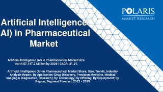 Artificial Intelligence (AI) in Pharmaceutical Market Size Global Report, 2030