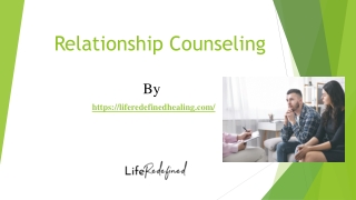 Center for Families and Relationship | Life Redefined Healing