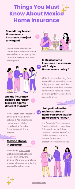 Things You Must Know About Mexico Home Insurance