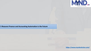 5 Reasons Finance and Accounting Automation is the Future
