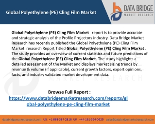 Global Polyethylene (PE) Cling Film Market Share