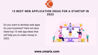 15 Best Web Application Ideas for a Startup in 2022