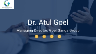 Atul Goel, Pune - Best Real Estate Professional Developer
