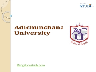Adichunchanagiri University