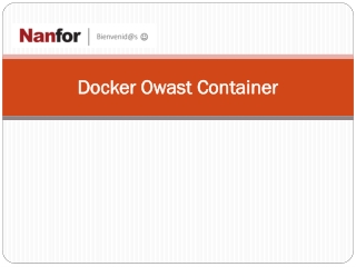 Docker Owast Container