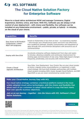 Benefits of Cloud Native Platform for Enterprise