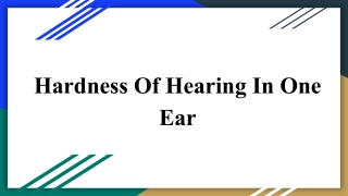 Audiologist In Chennai