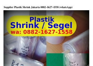 Supplier Plastik Shrink Jakarta ౦88ᒿ–1Ϭᒿᜪ–1558{WA}