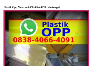 Plastik Opp Meteran Ö838.ᏎÖᏮᏮ.ᏎÖᑫ1(WA)