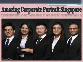 Amazing Corporate Portrait Singapore