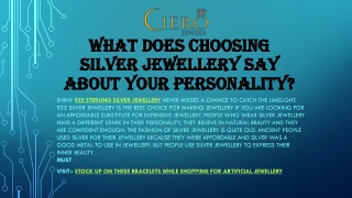 What Does Choosing Silver Jewellery Say About Your Personality
