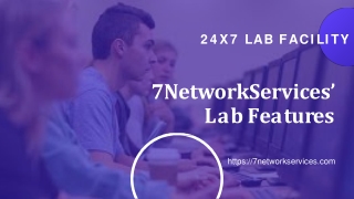 24X7 Lab Facility -7Networking