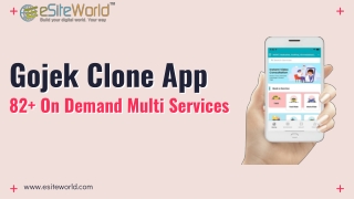 Gojek Clone - Checklist Before Buy On-Demand Services App