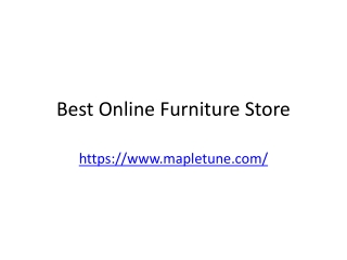 Best Online Furniture Store