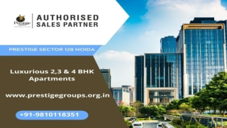 Prestige Sector 128 Noida-Prestige New Launch In Noida